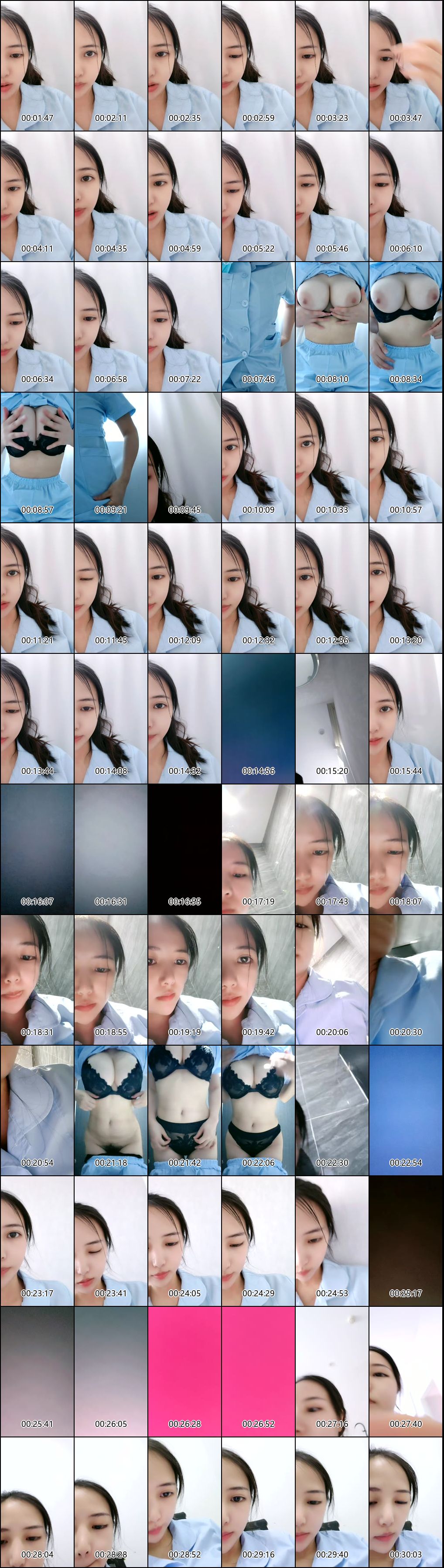 温柔可爱的护士角色扮演视频_25