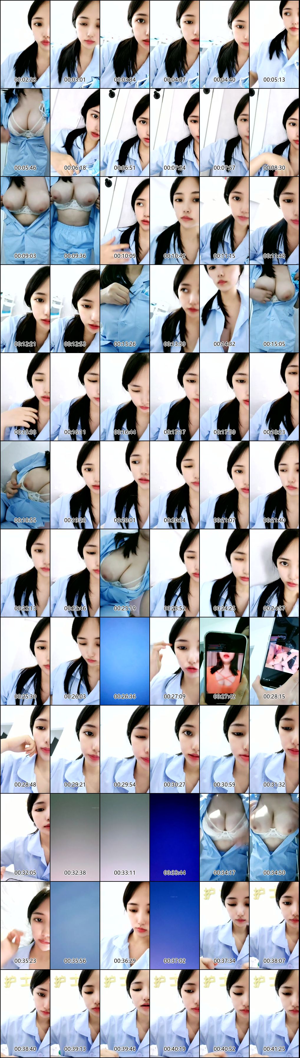 温柔可爱的护士角色扮演视频_3