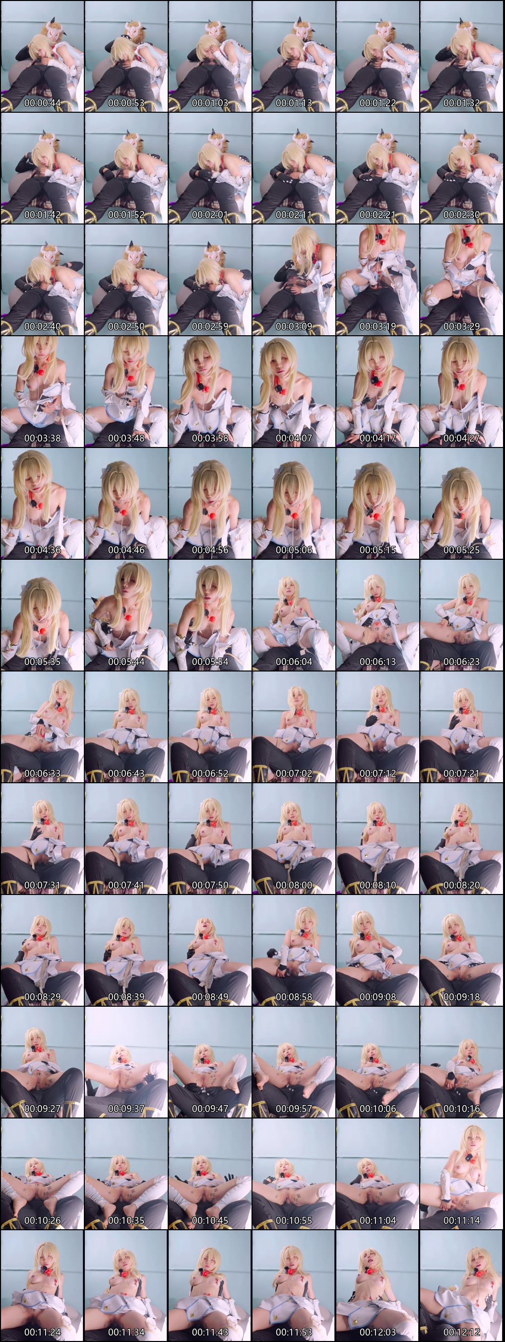 现役B站UP主草莓羽衣大尺度COS私拍合集_诱人曲线让人血脉喷张欲火焚身_6