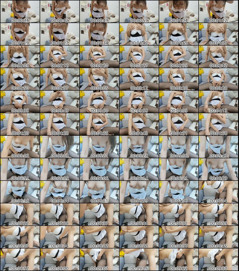 云宝宝er白色连身裙与黑丝袜的极致性感写真集