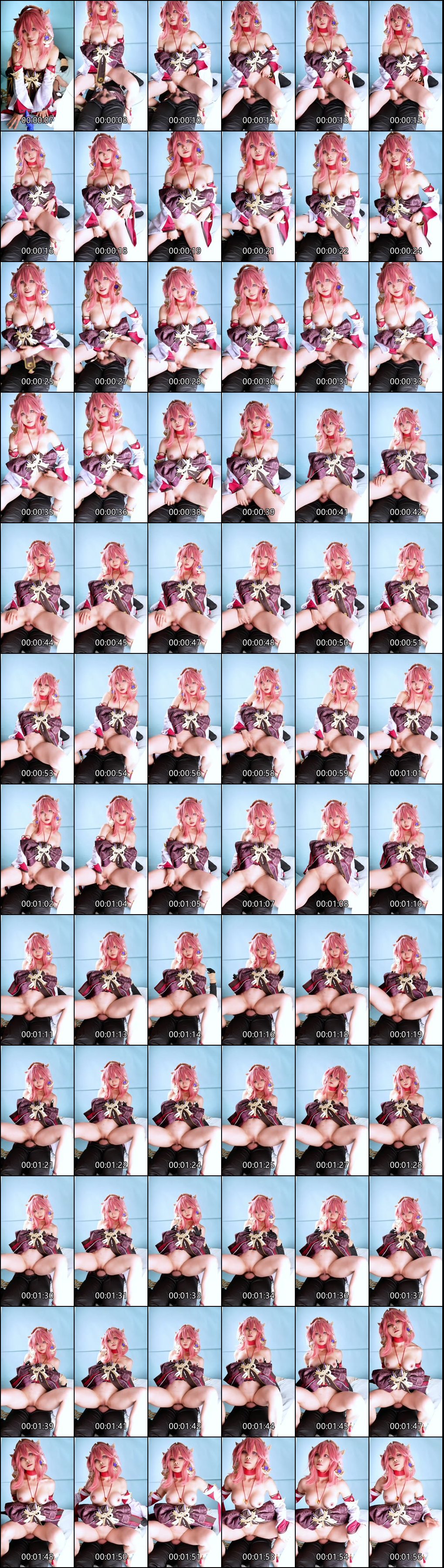 B站现役UP主草莓羽衣大尺度COS私拍合集_火辣身材诱惑爆棚欲罢不能