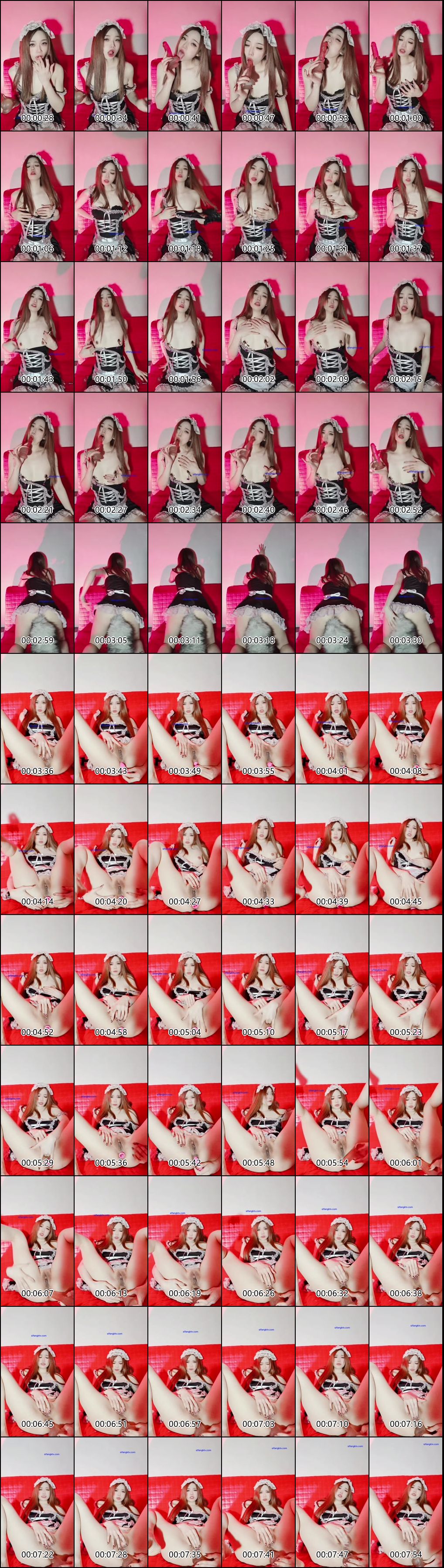 女仆角色扮演与奶瓶元素的精彩结合