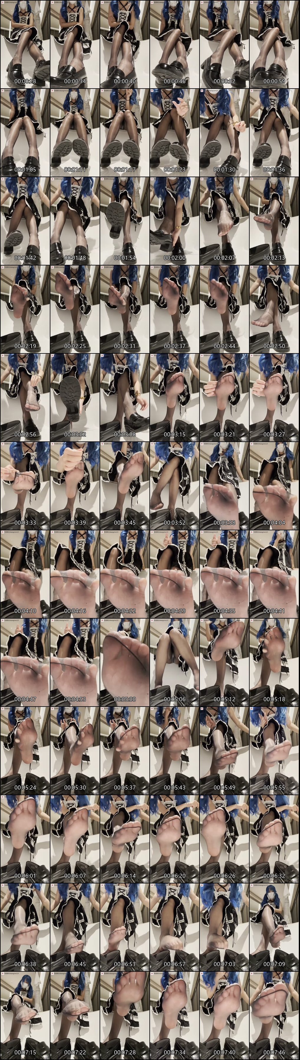 芃芃大人最新会员定制_羞辱主题红绿灯丝足Cosplay