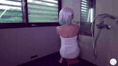 台湾温泉美女Bonnie赛博朋克Cosplay_热辣汤女身姿勾魂摄魄欲火焚身