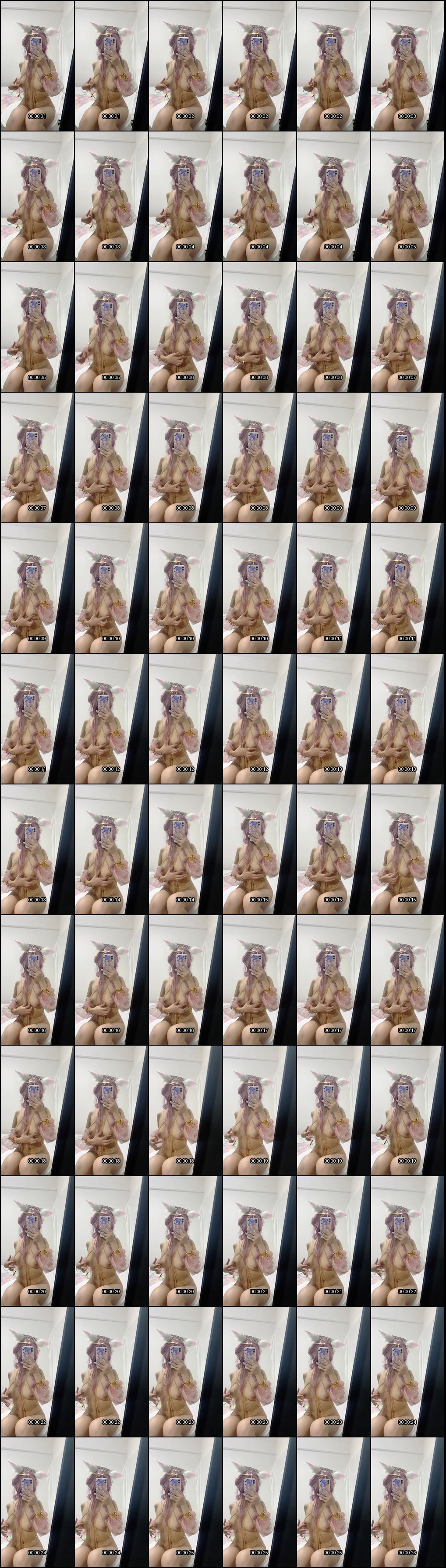 沐沐酱COS迦南福利姬诱惑秀