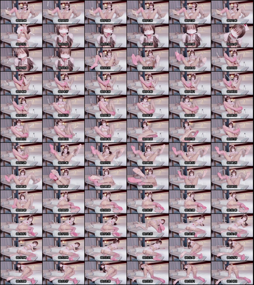 小酒酱粉色护士服调教母狗_极致角色扮演诱惑自慰