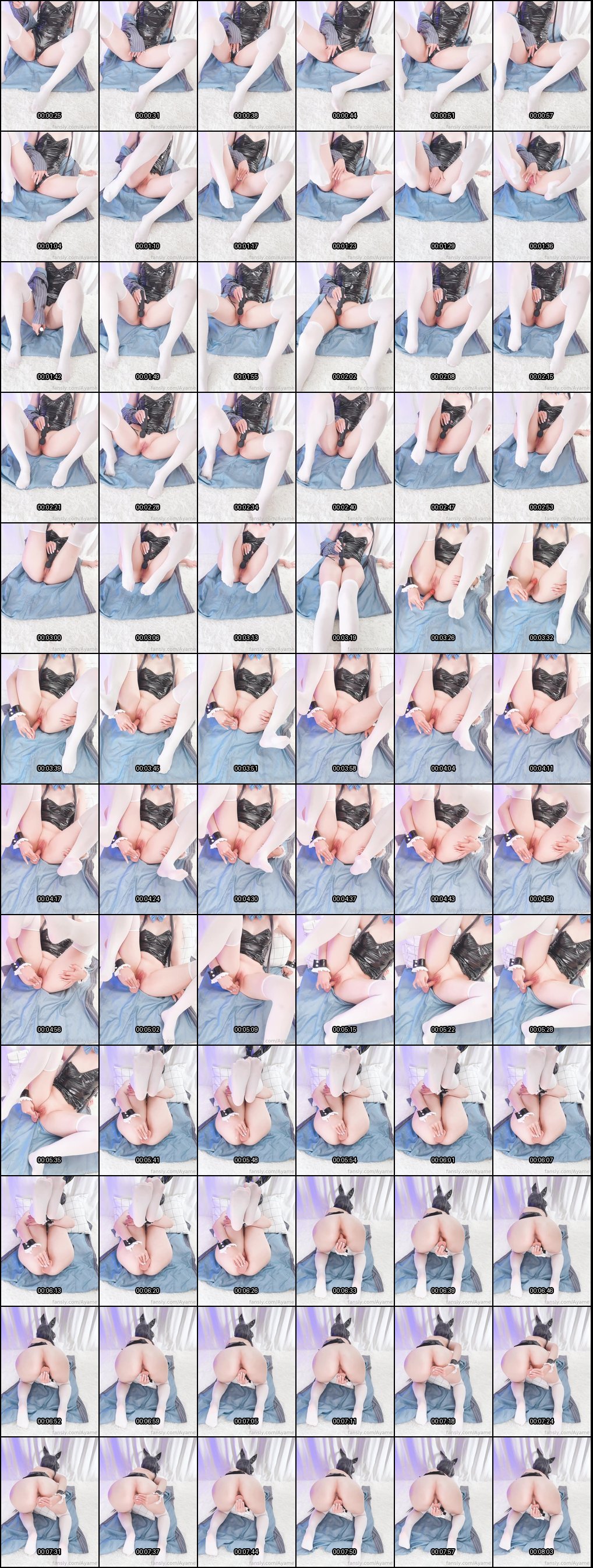 Ayame推特白虎萝莉coser多变角色扮演_粉嫩玉足小穴诱惑无限