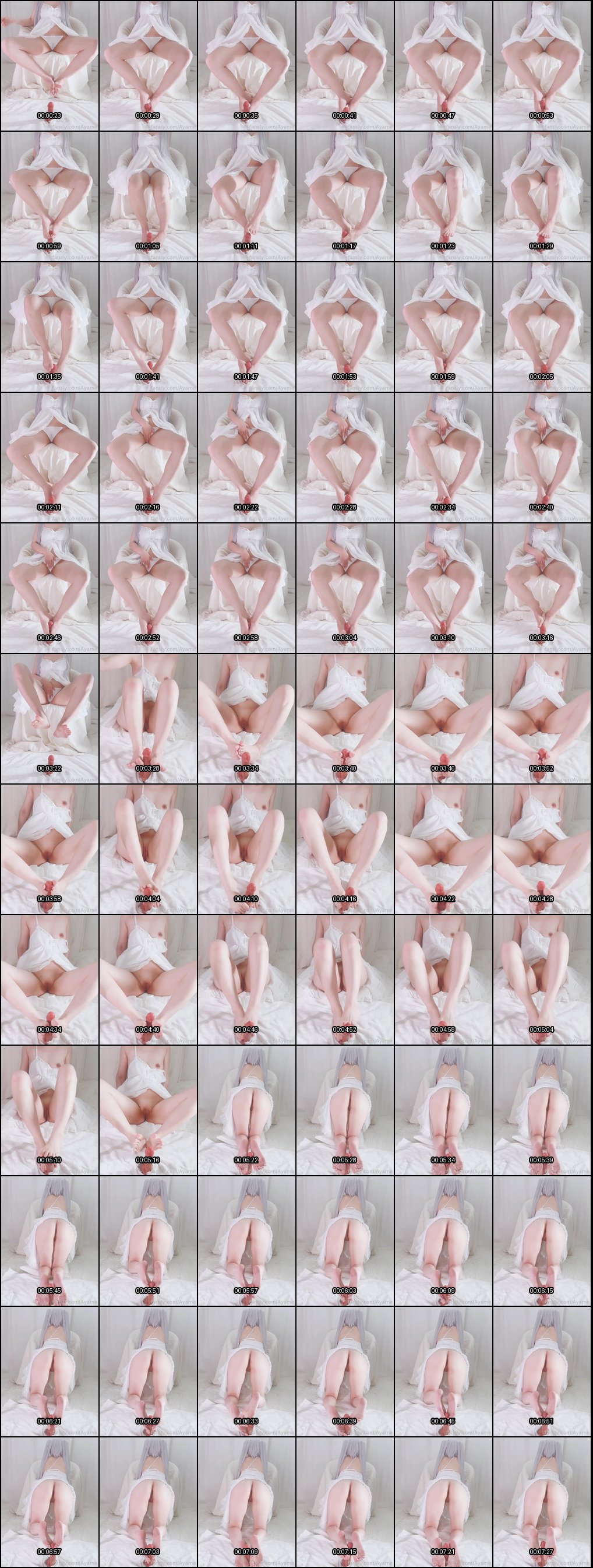 推特白虎萝莉coser Ayame 各种角色扮演诱惑_粉嫩玉足小穴超撩人