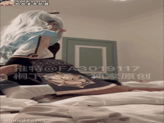 原神神里绫华COS白袜足交口交啪啪诱惑