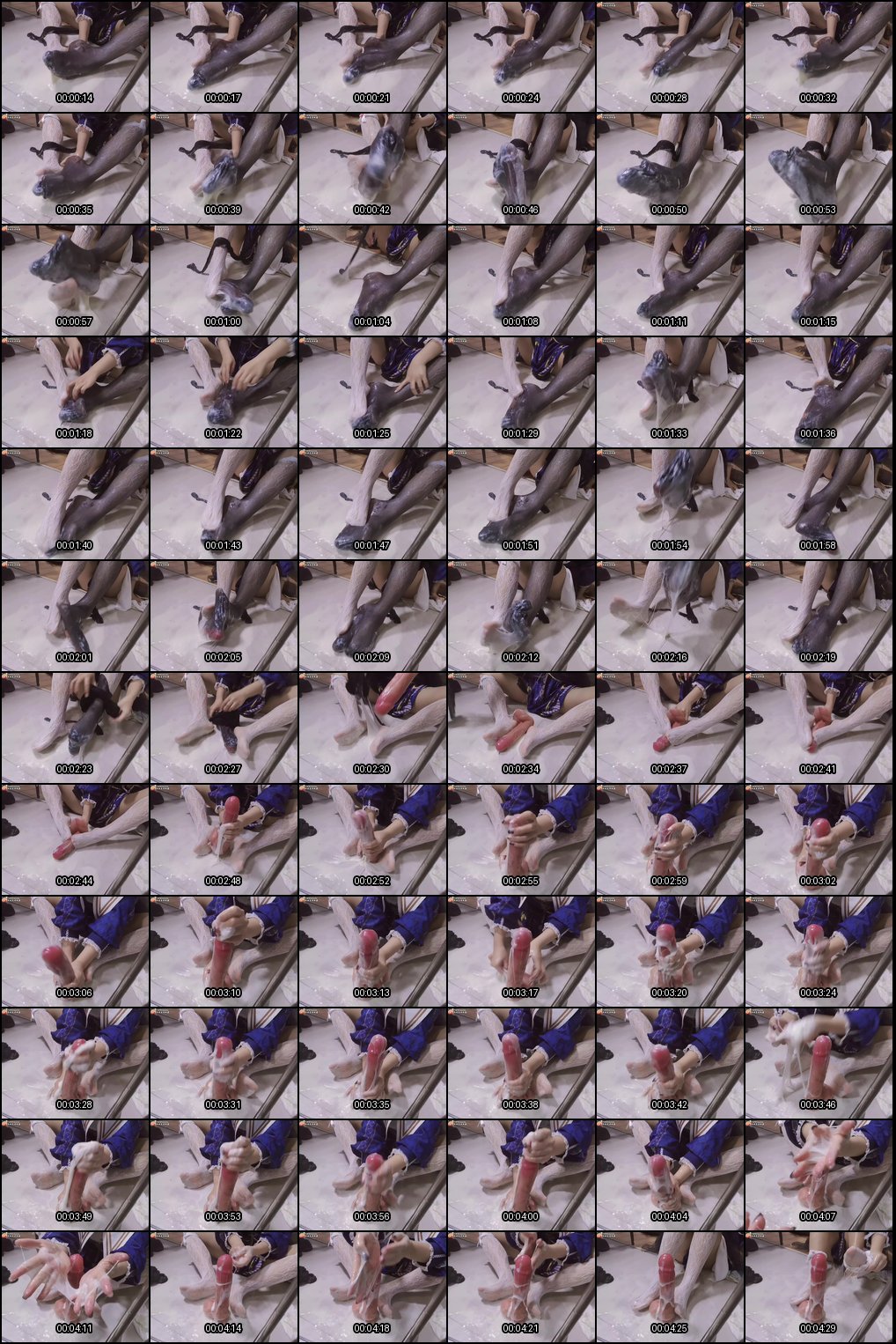 Lolita少女黑白丝袜双煞诱惑_模拟足交撸管玩酸奶