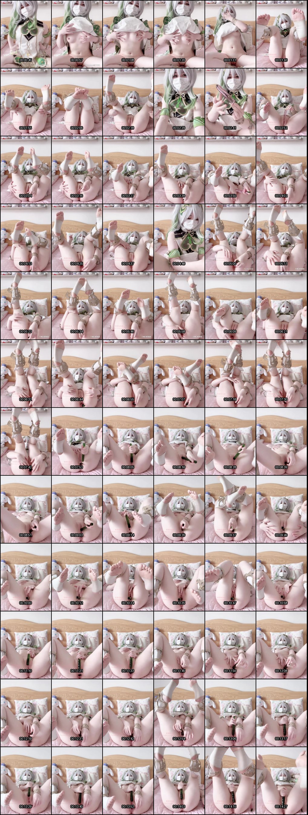 软萌兔兔酱COS草神纳西妲_学生萝莉潮吹群交福利姬