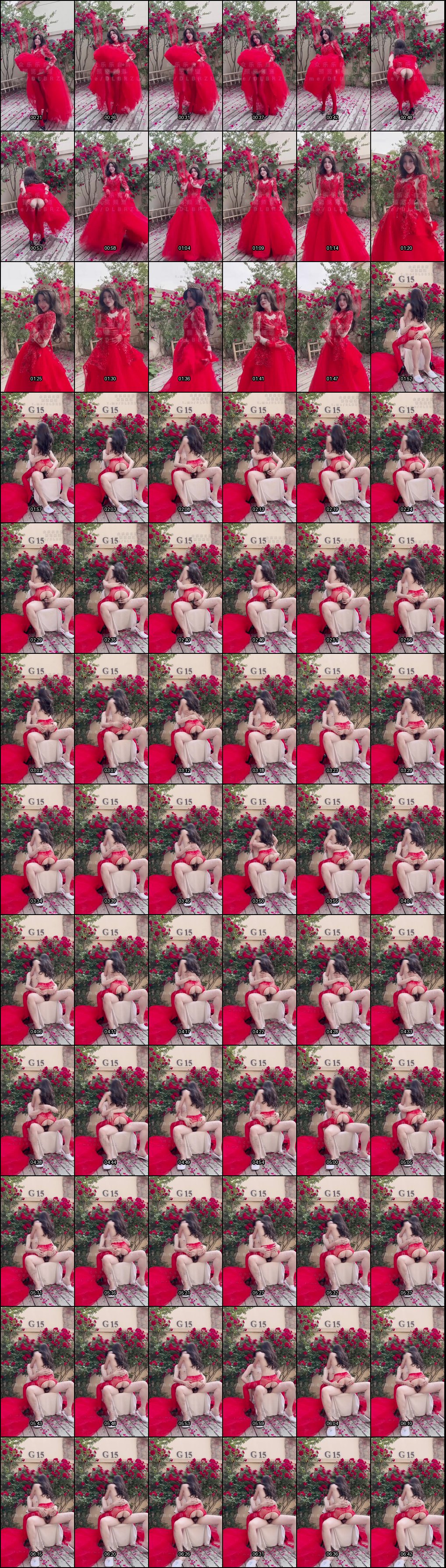 推特极品美痴女_红色新娘_火红婚纱丝袜诱惑_女上位骑乘榨精完整福利