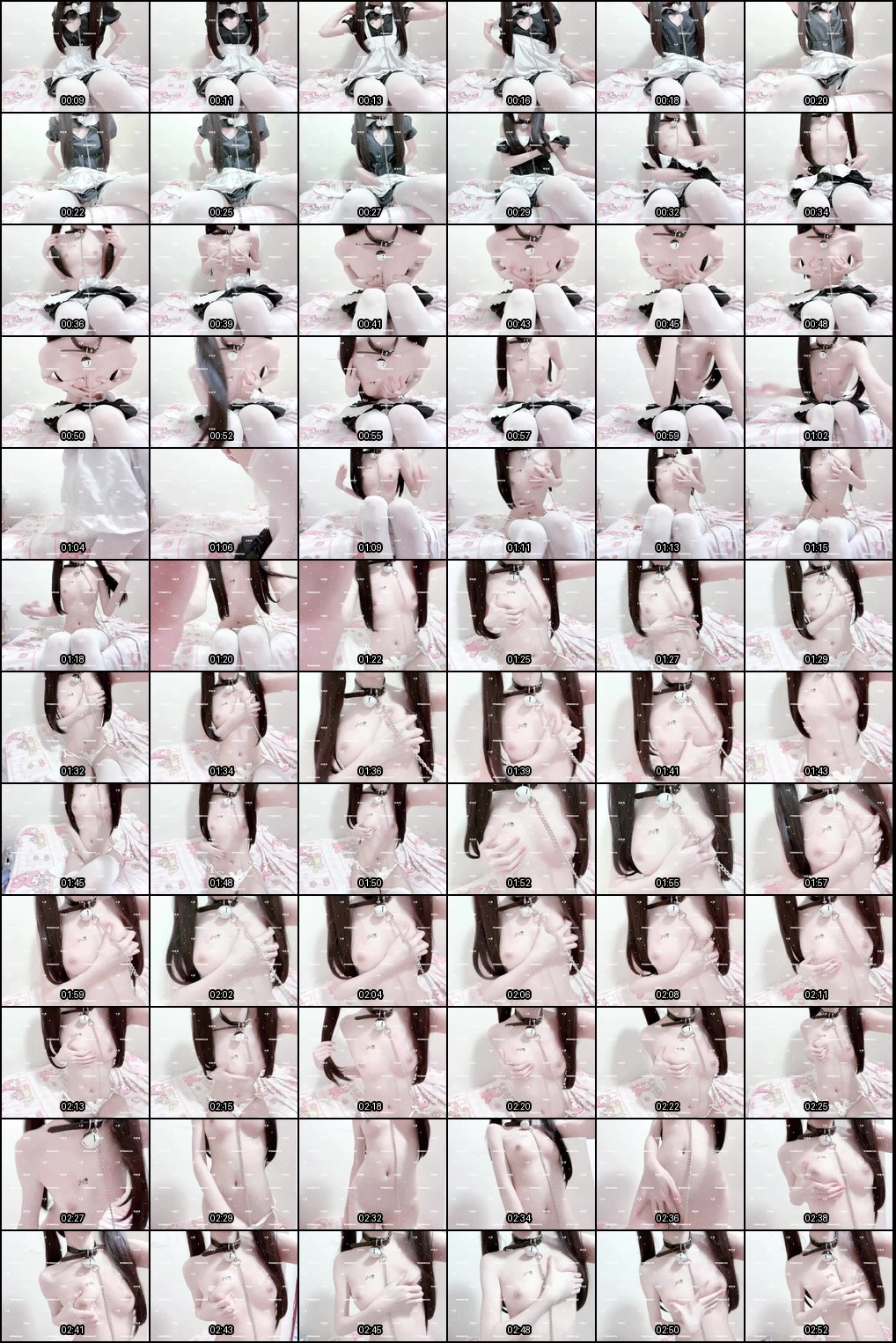 小洋白丝Cosplay自慰诱惑秀