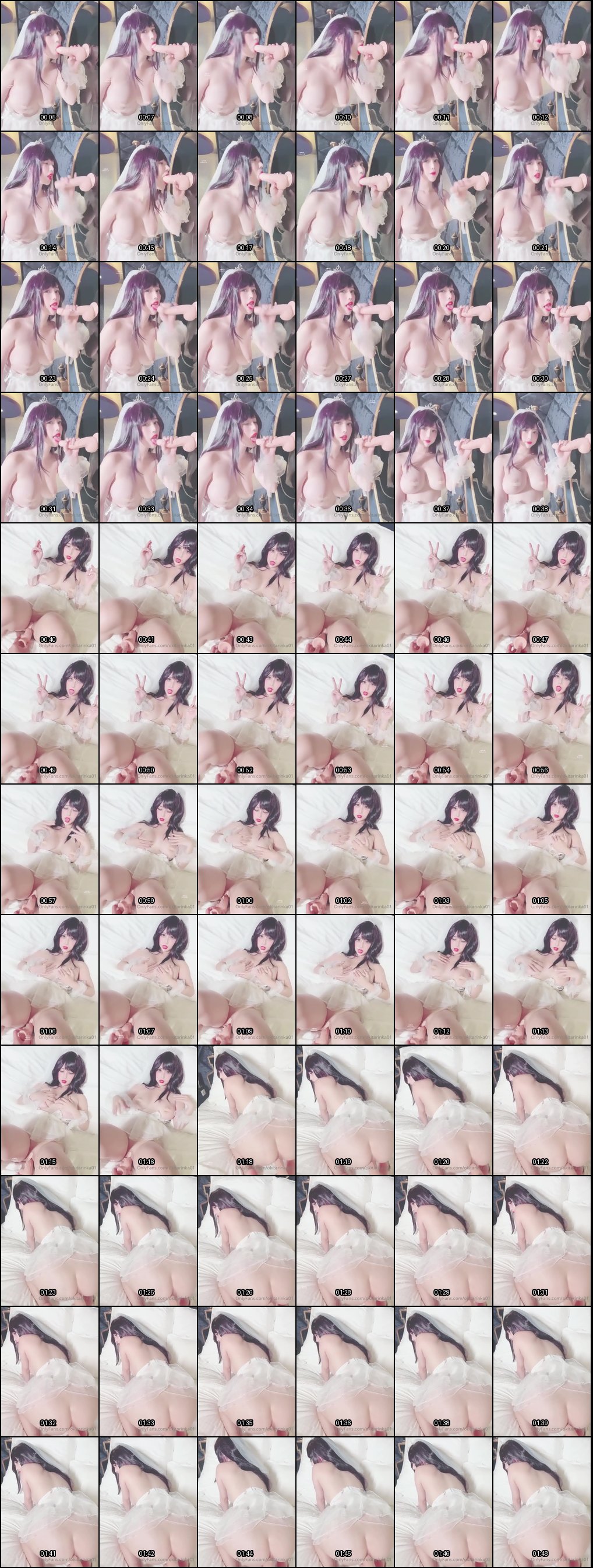 冲田凛花cos花嫁诱惑：口交自慰短片激情演绎