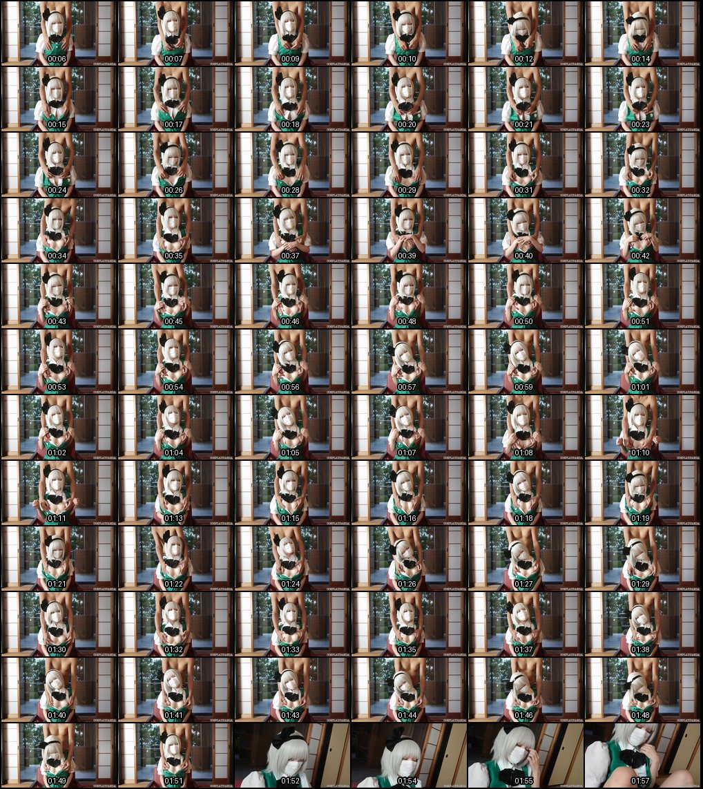 Cosplay熊猫妹子第五弹：性感角色扮演诱惑秀