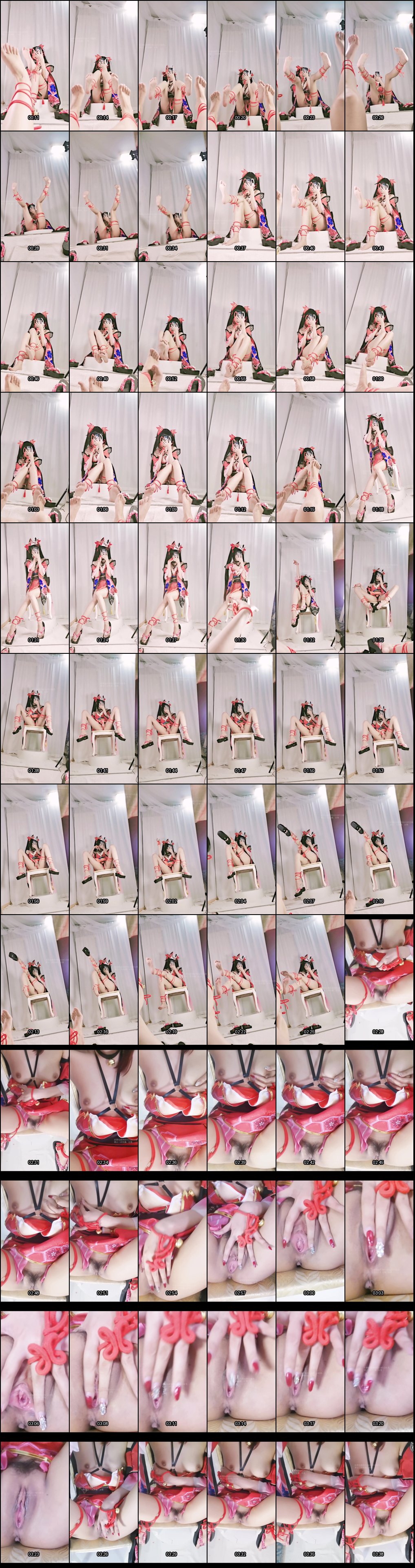 沐沐酱cosplay星穹铁道花火 诱惑自慰表演