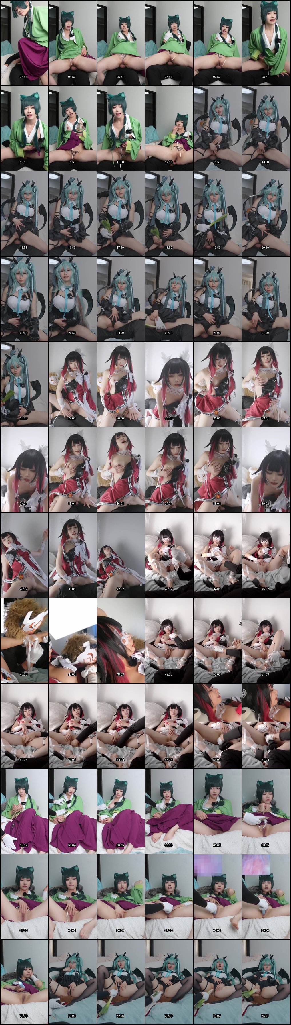 草莓羽衣cosplay《药屋少女的呢喃》猫猫 福利姬诱惑福利视频