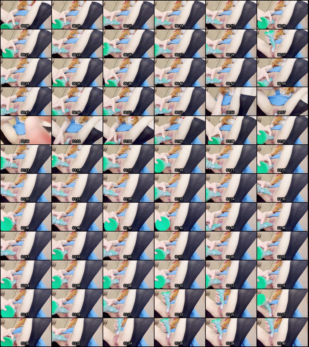 向日君福利姬黑丝Cosplay自慰诱惑，VIP福利大放送