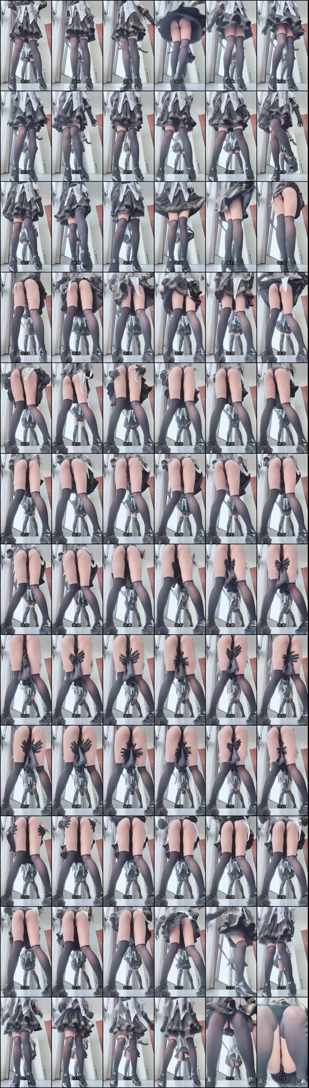 PoppaChan福利姬黑丝Cosplay诱惑表演