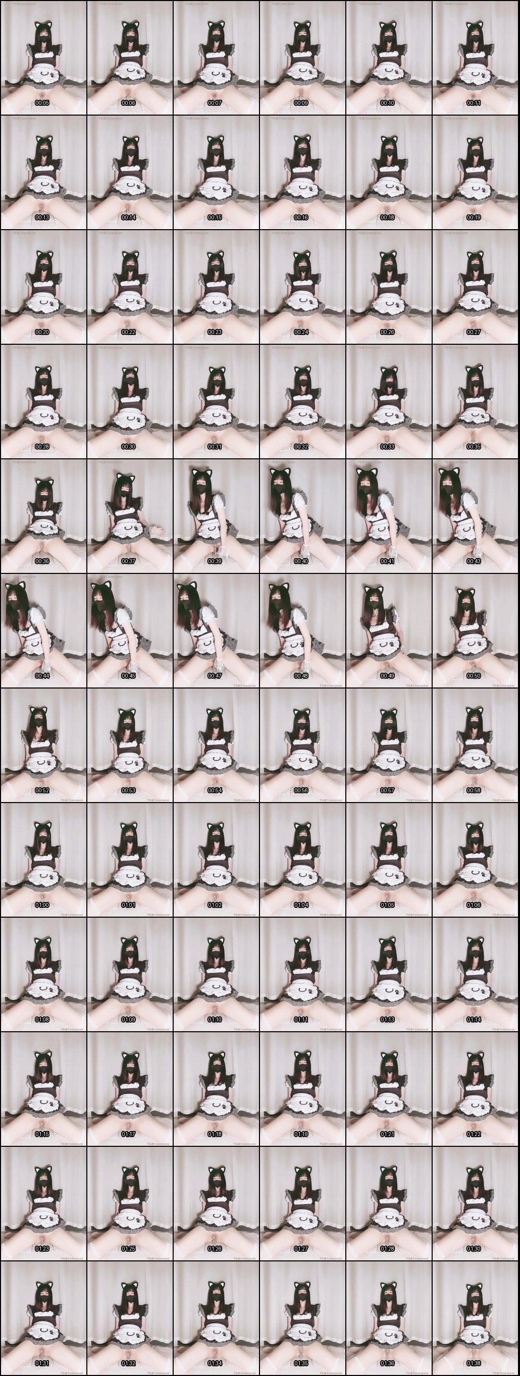 懒猪猪女仆cos白丝自慰骑乘诱惑秀