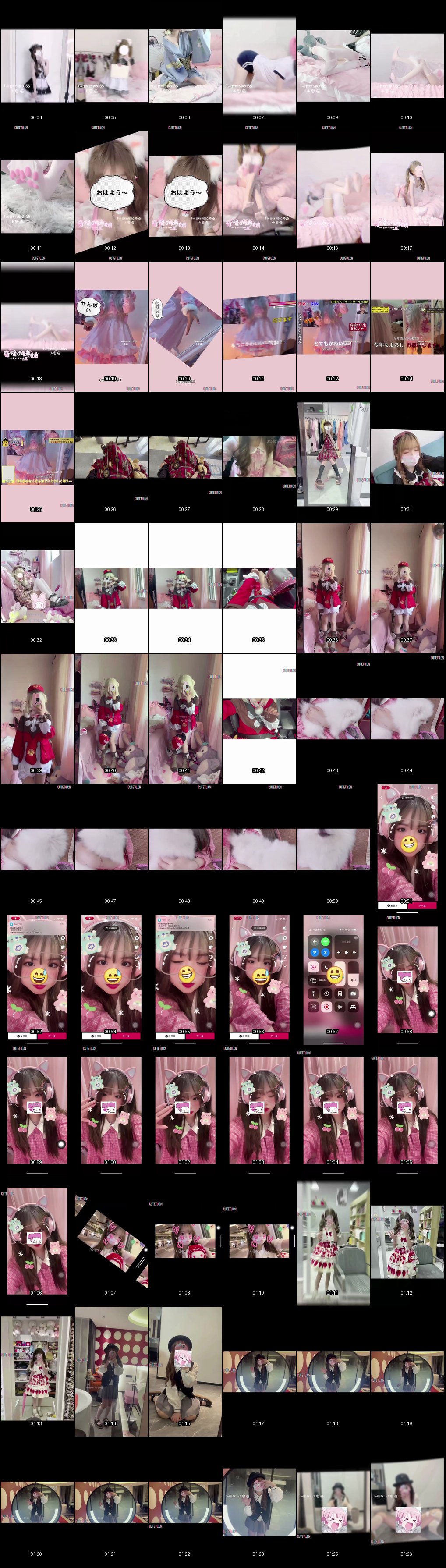 小奥喵福利姬Cosplay白丝自慰诱惑，VIP专属福利大放送