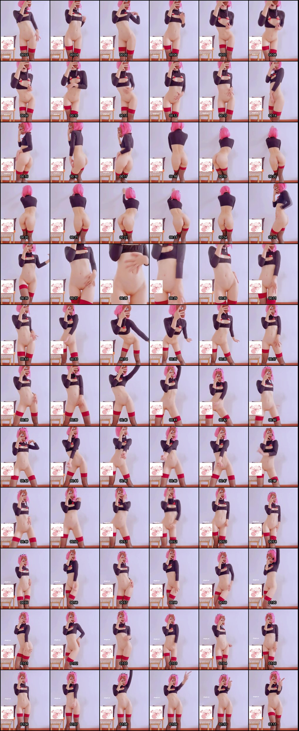 黑丝白丝Cosplay自慰诱惑！福利姬幼宝贝福利表演