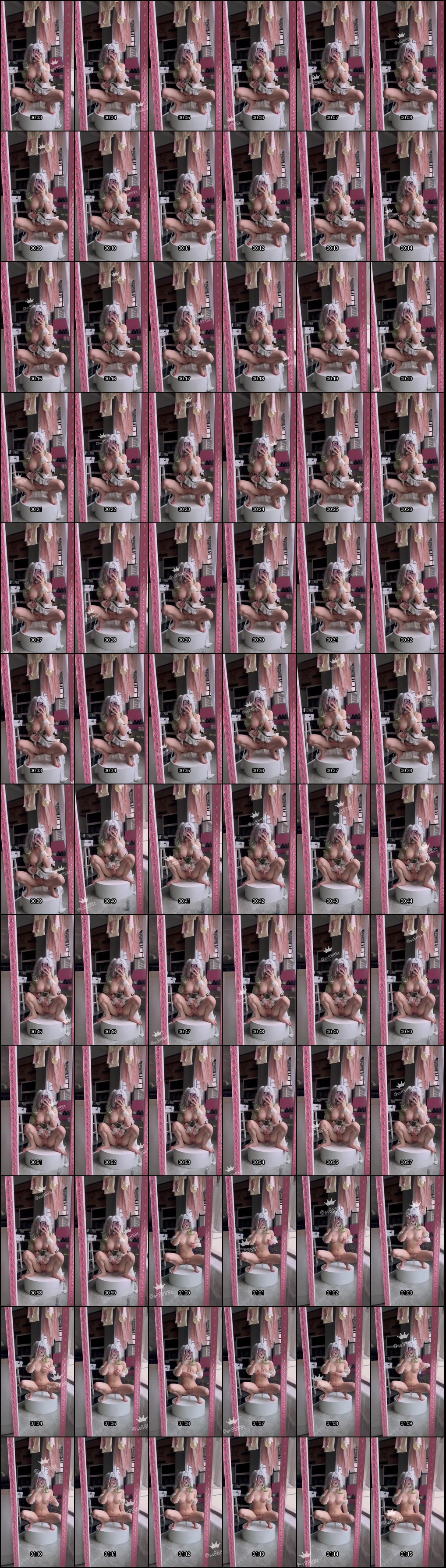 武汉KK Cosplay纳西妲福利姬自慰诱惑秀