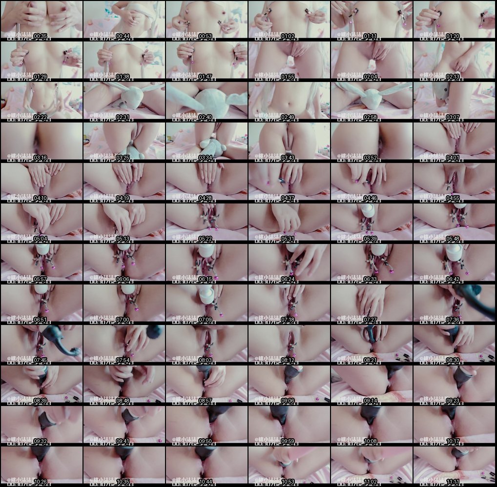 桃小沫沫酱 Cosplay 穹妹 自慰福利诱惑