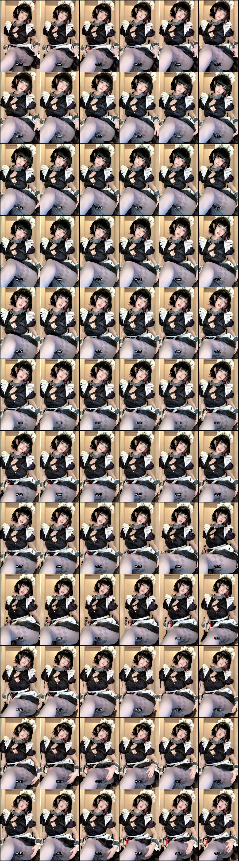 喵帕斯Cosplay诱惑：白丝黑丝丝袜双重魅惑