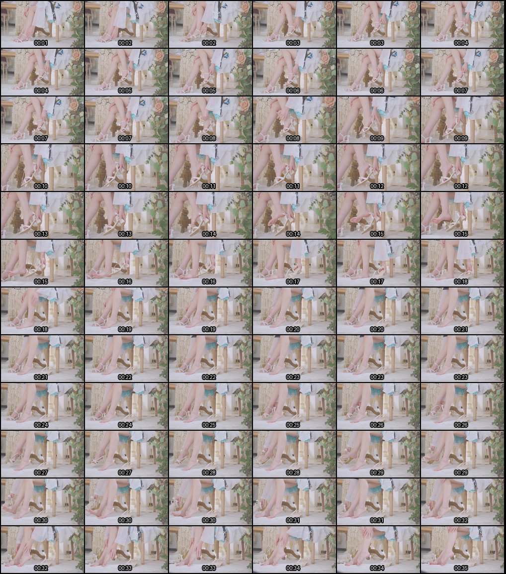 Seele麦麦夏雪铃兰物语Cosplay白丝诱惑_2