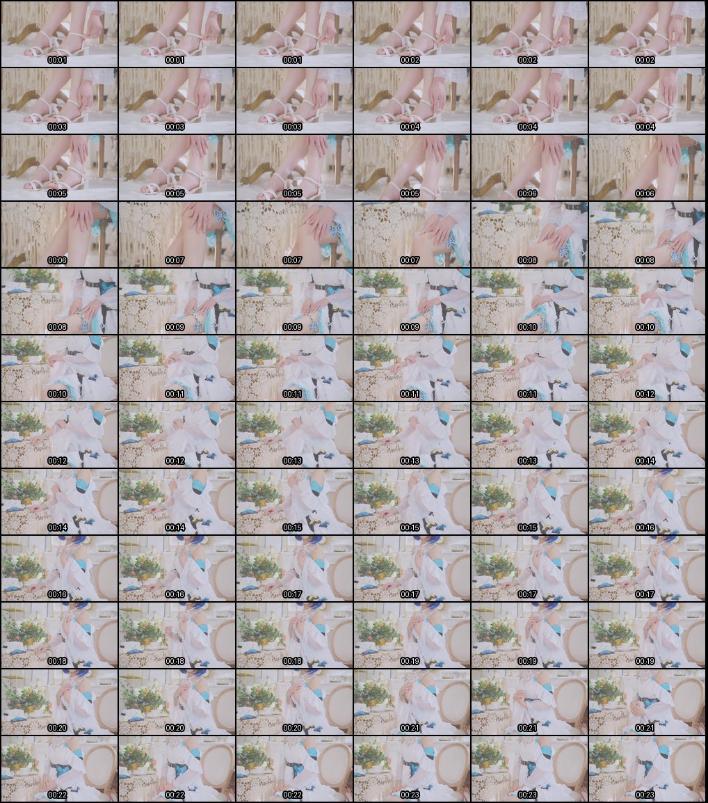 Seele麦麦夏雪铃兰物语Cosplay：白丝诱惑VIP专属福利