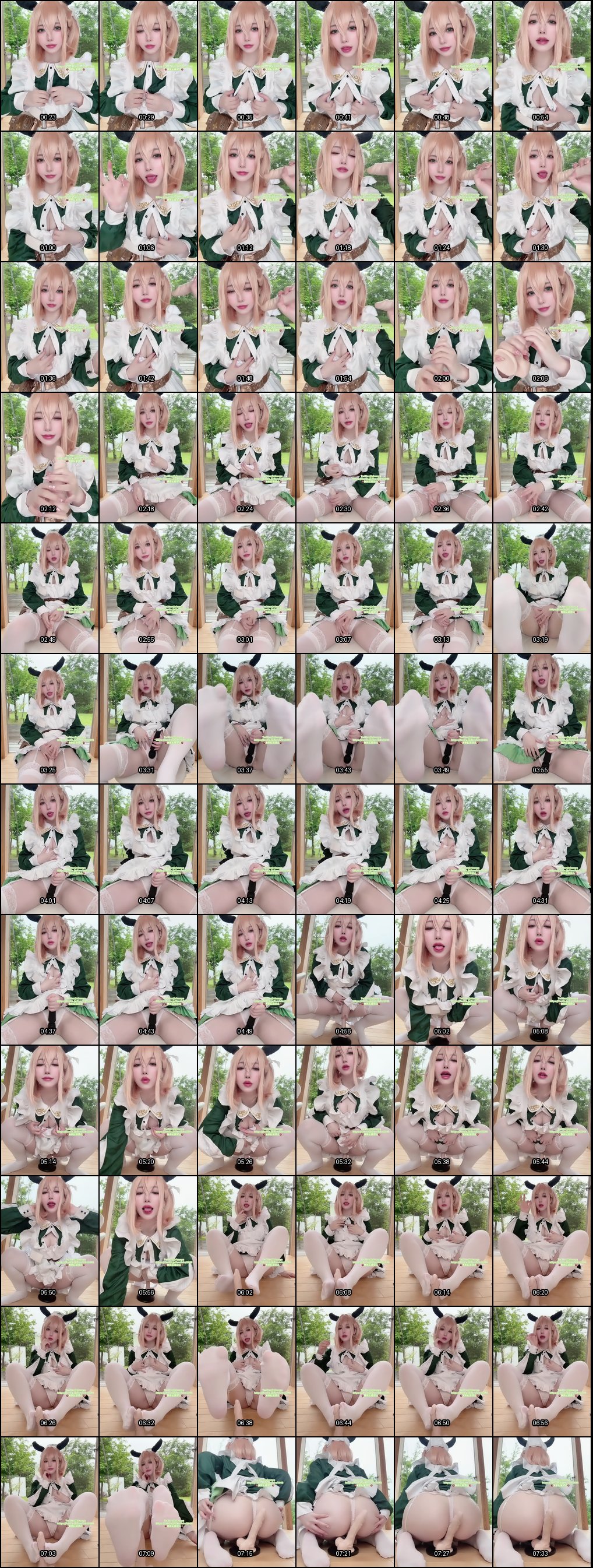 Rizuna 诱惑 Cosplay ASMR 真人沉浸体验