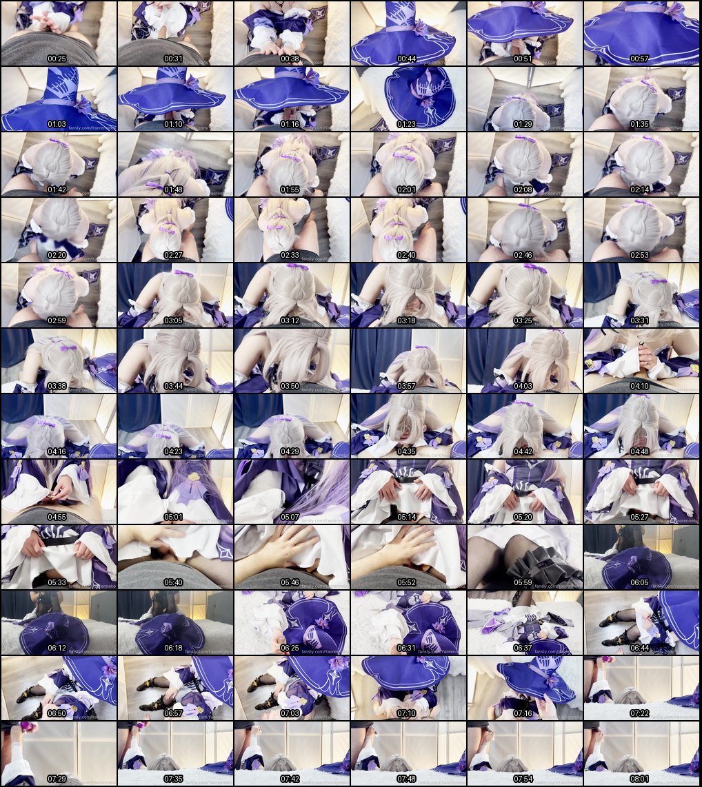 全球Cosplay美女尽在电报TG！yijiqwqYaorenneko精选视频3