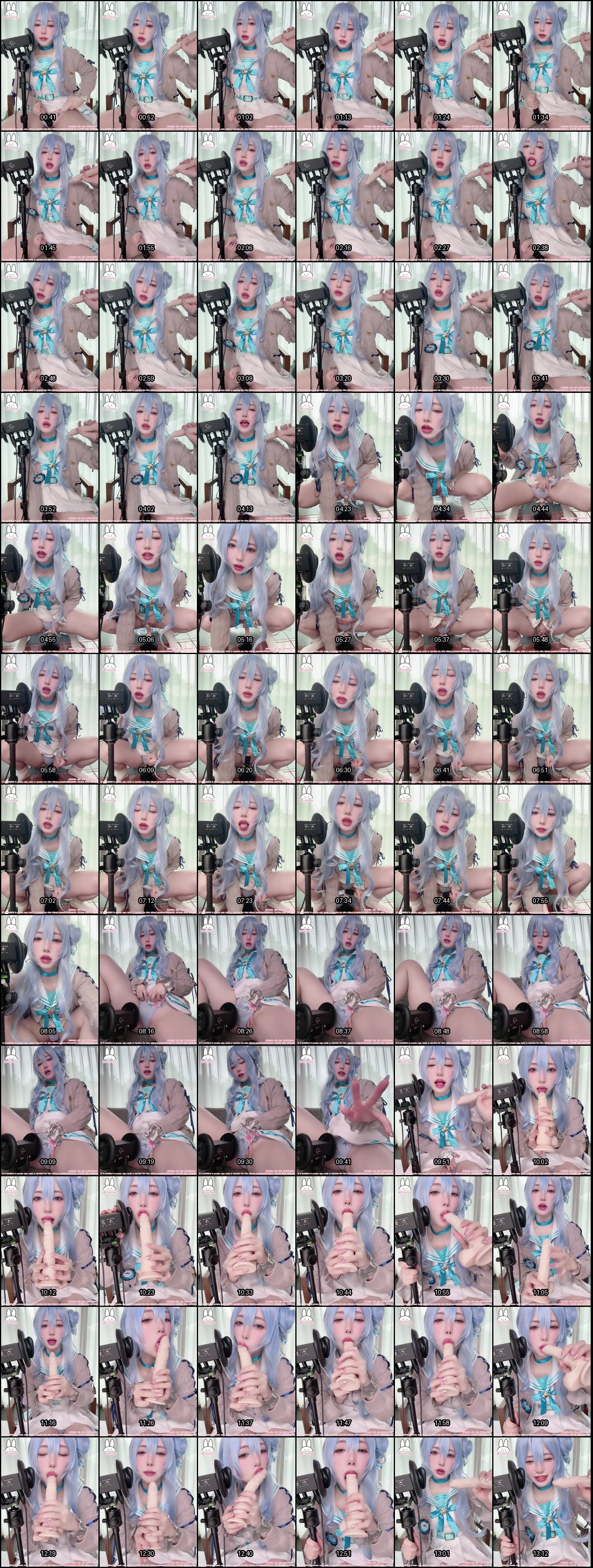 屑魔女Rizunya的三次元NSFW诱惑视频