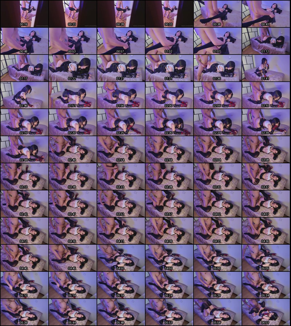 魅惑泰夫林少女Aery的NSFW角色扮演诱惑 第一集