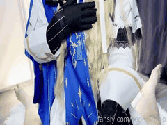 菲比风堇遐蝶SabarYaorenneko Cosplay电报TG诱惑系列第三弹