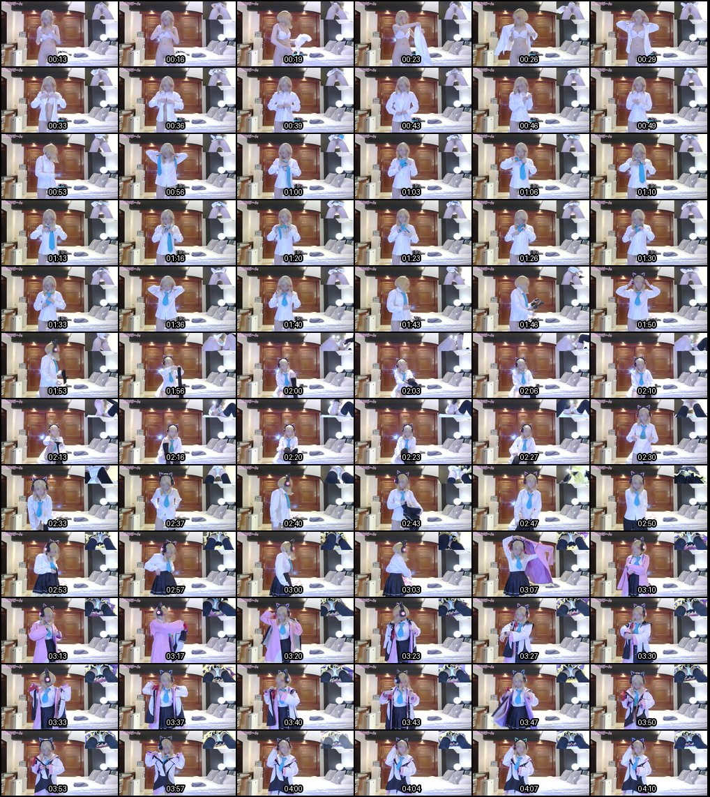 屑魔女三次元真人Cosplay激情表演 FC2独家