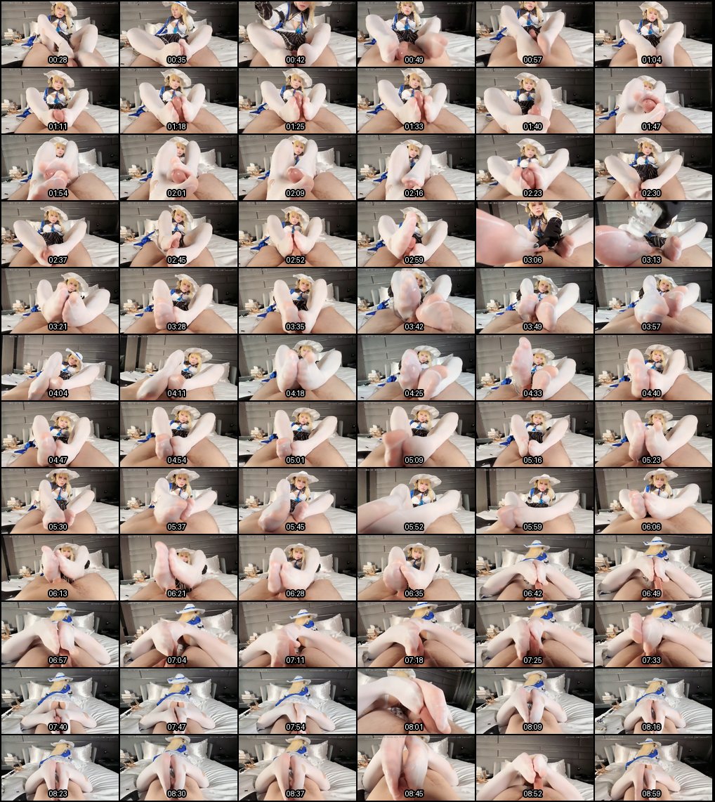 浵卡cosplay诱惑：三次元屑魔女NSFW版