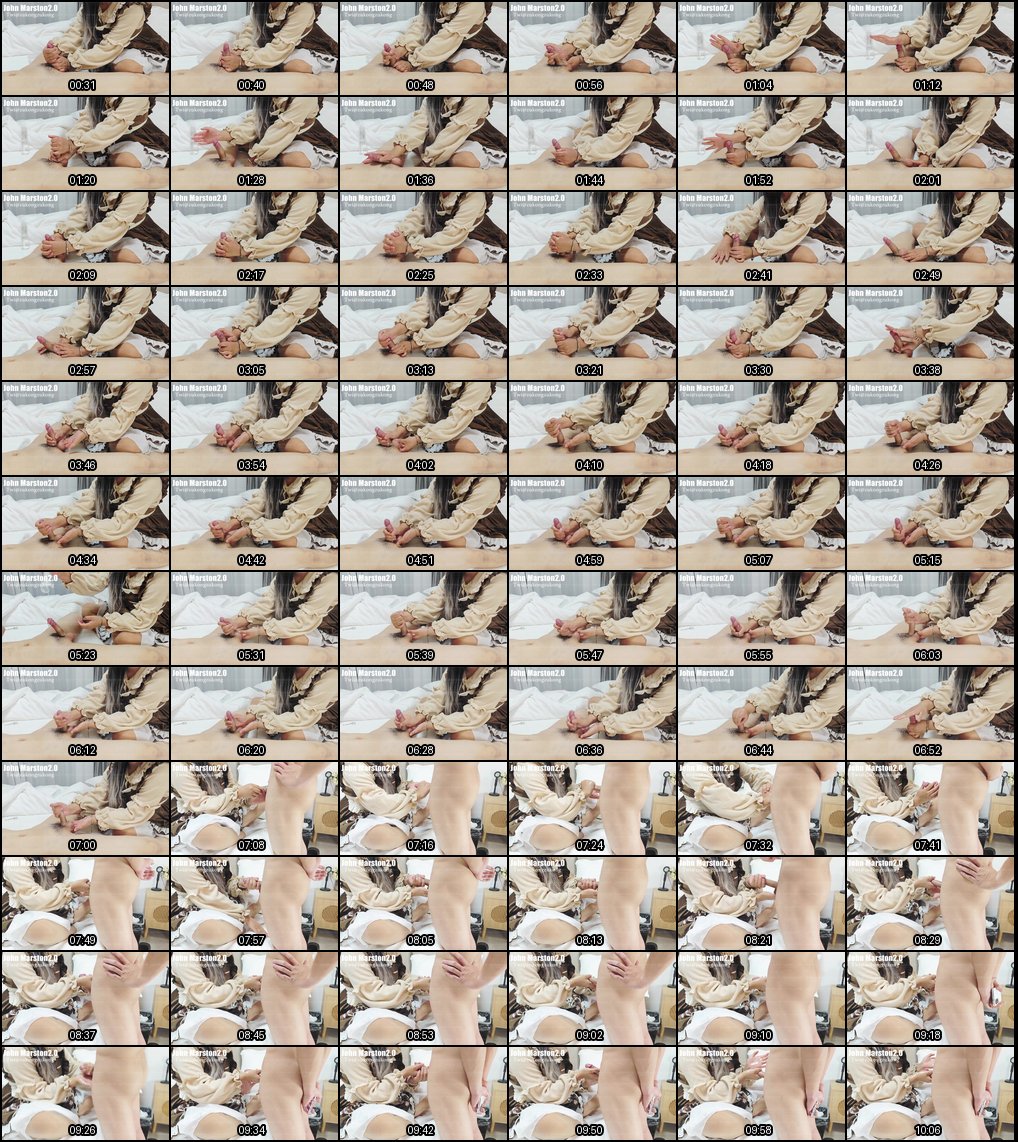 屑魔女三次元NSFW：John Marston角色扮演热辣视频