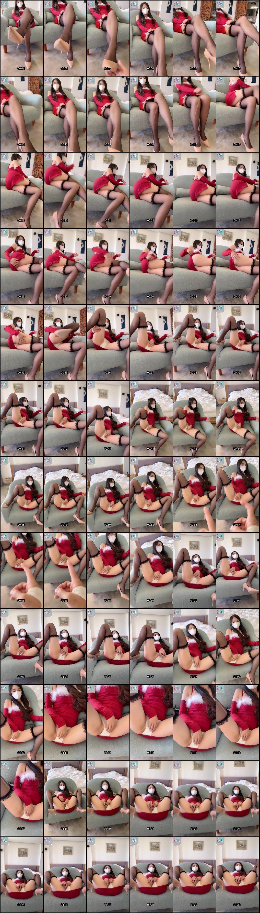 西门吹穴圣诞狂欢特辑第二弹：节日诱惑高跟控