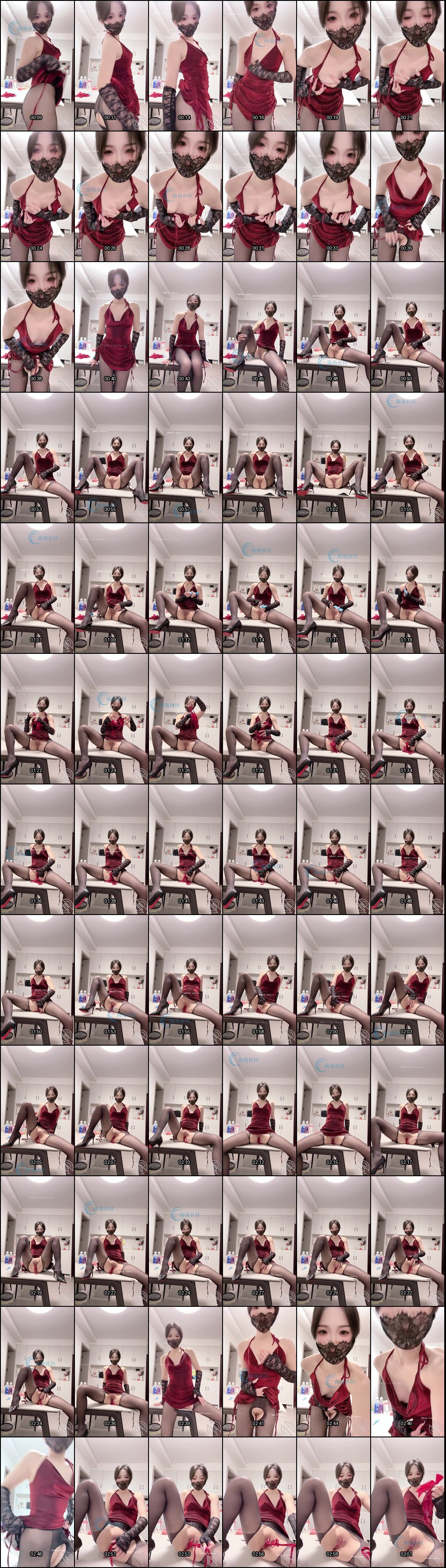 可爱熊熊Cosplay：爱玩爱吃雪糕的高跟诱惑秀