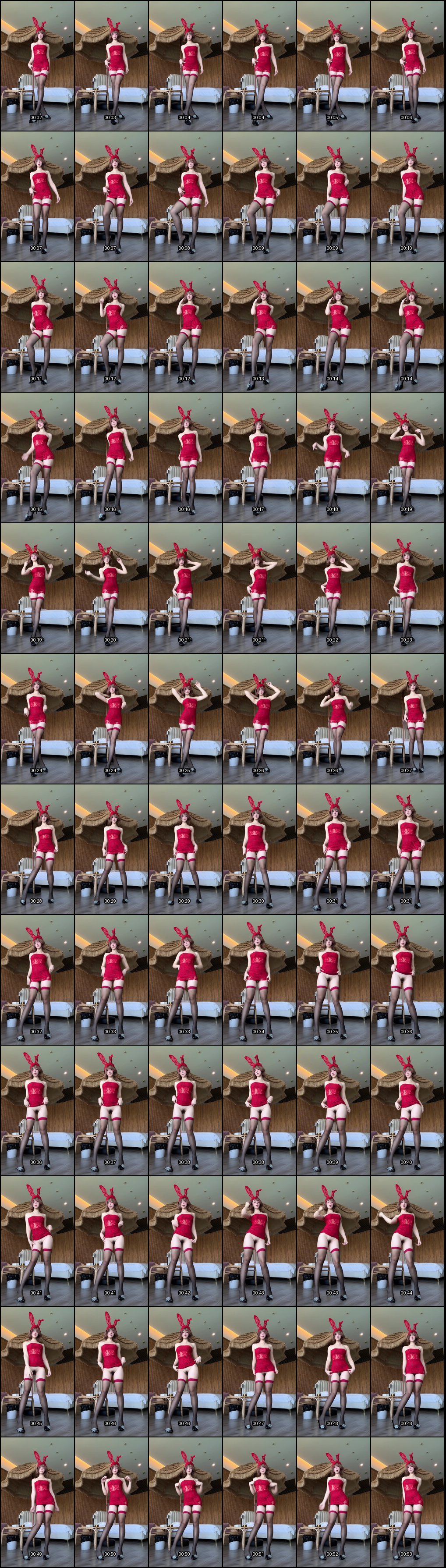 九曲Jean兔女郎黑丝Cosplay诱惑表演