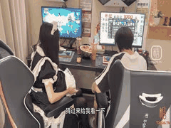 小米粥黑丝女仆cosplay：激情口交啪啪福利vlog