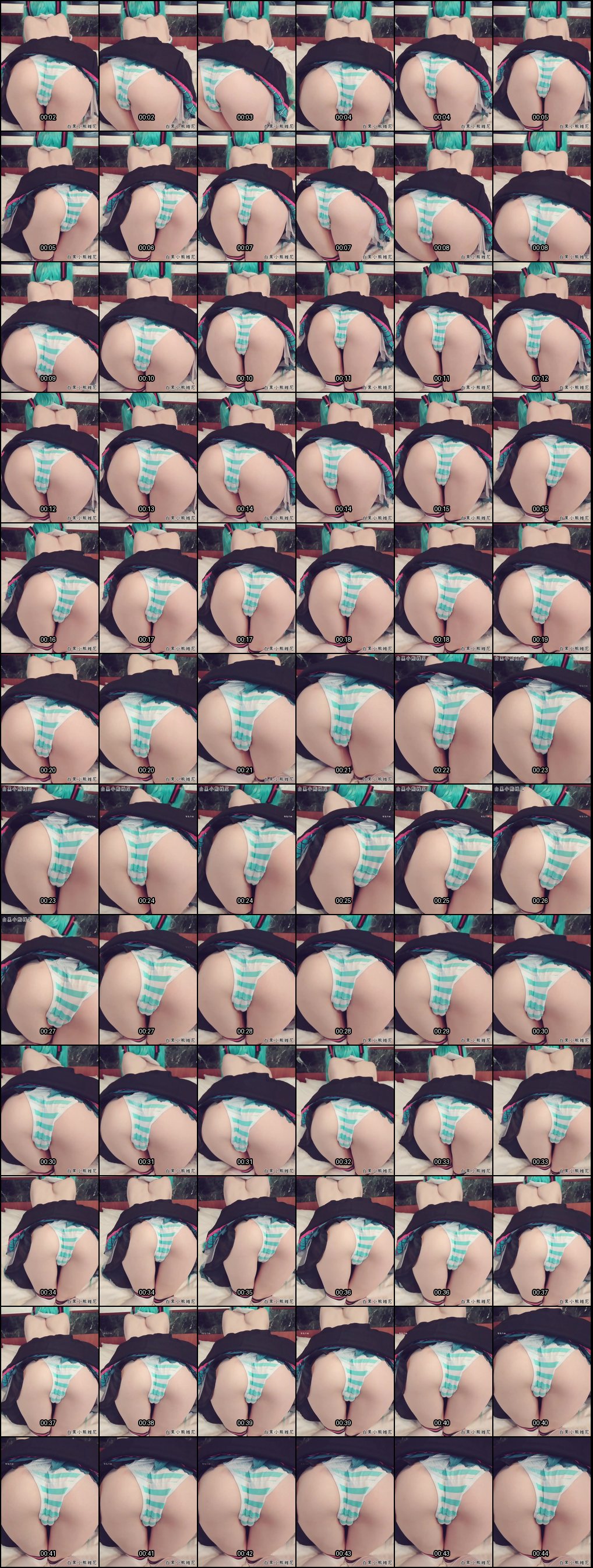 屑魔女三次元NSFW：白黑小熊维尼系列第4集诱惑