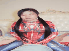 蜘蛛侠角色扮演！紫萱女上位疯狂骑乘榨汁高潮