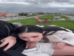 汐梦瑶户外黑丝足交诱惑，福利姬整活福利全记录