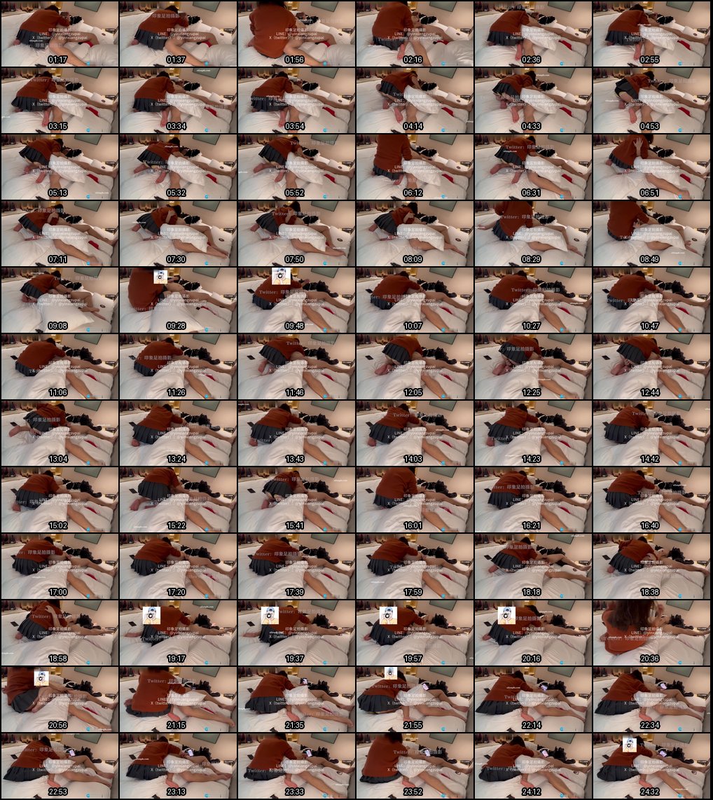 口罩毛衣妹手足撸管咸猪手摸PP！印象足拍新系列33号女主Part2