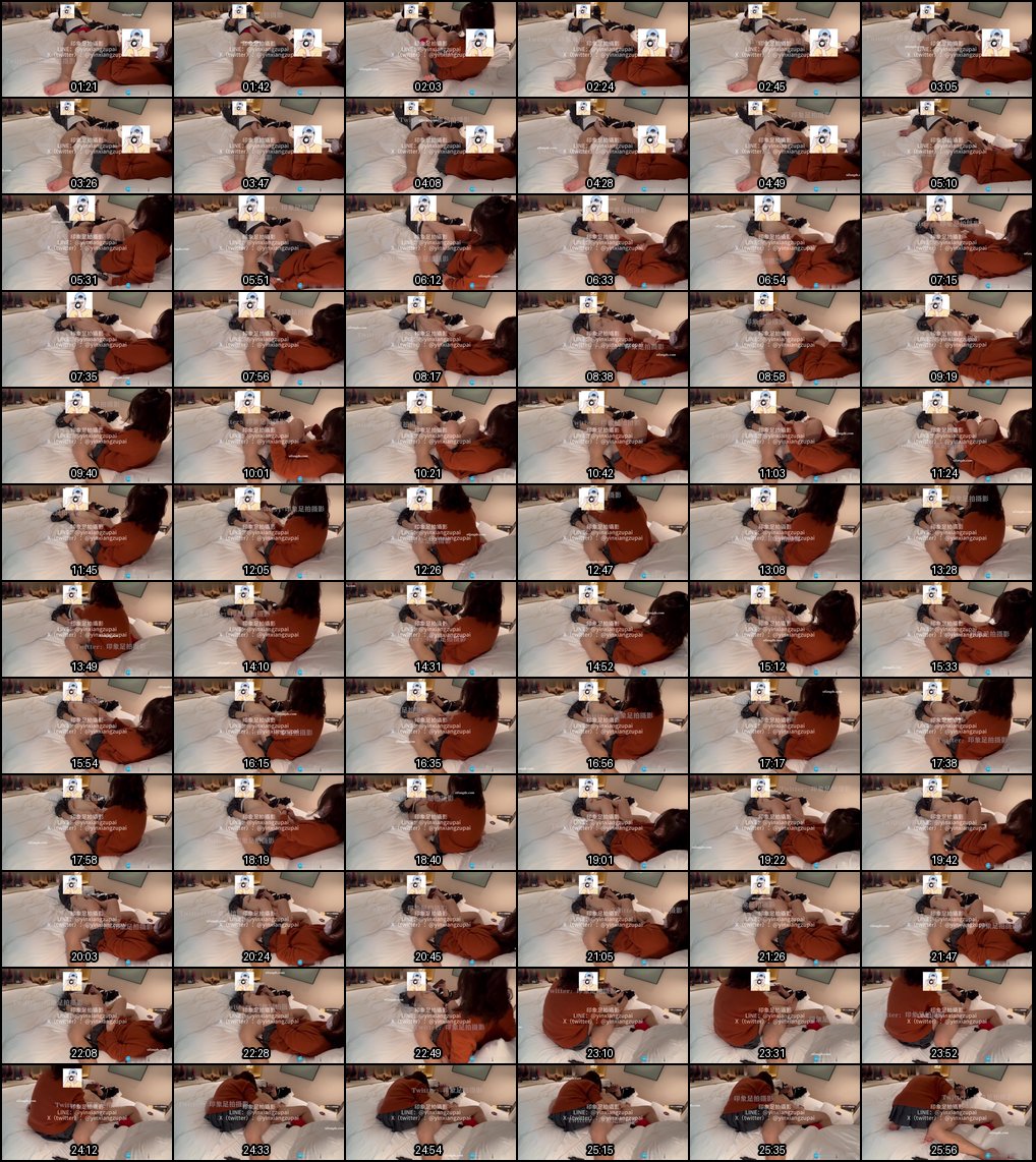 口罩毛衣妹足交撸管咸猪手摸PP！印象足拍新系列33号女主Part1_1