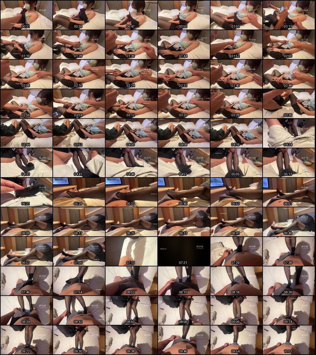 酥小强顶级足交大师最新付费视频：极品丝袜足交+素人模特害羞露穴，高撸点爆棚！