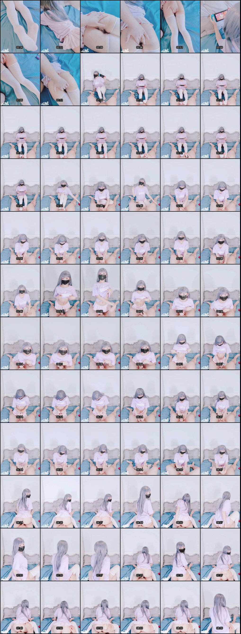 白丝福利姬足交诱惑：白袜袜格罗丫私密VIP福利